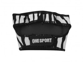 Luva Fitness Estampada Zebra OSP10 Preto53